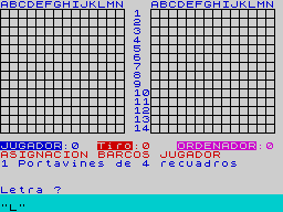 Opening screen