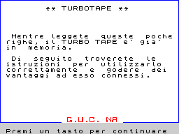 Opening screen