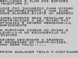 Running screen