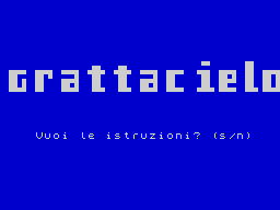 Opening screen