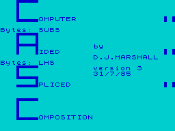 Loading screen