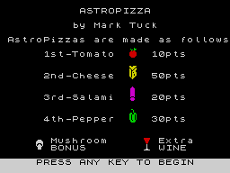 Opening screen