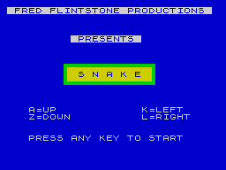 Opening screen