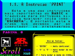 Running screen