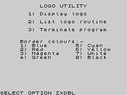 Opening screen