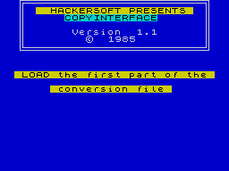 Running screen