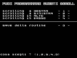 Opening screen