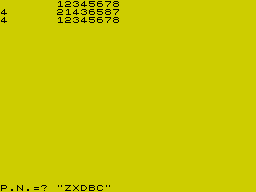 Running screen