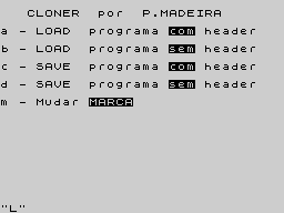 Running screen