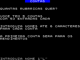 Running screen
