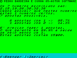 Running screen