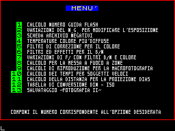 Running screen