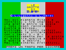 Opening screen