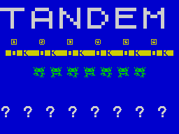Opening screen