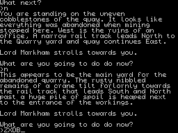 Running screen