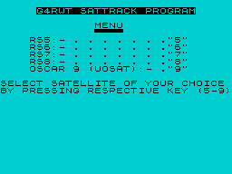 Running screen