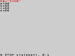 Running screen