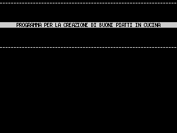 Opening screen