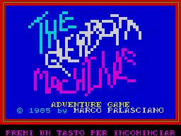 Opening screen