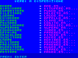 Running screen