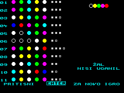 Running screen