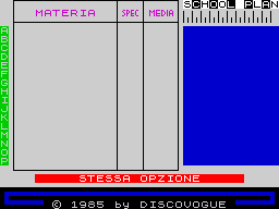 Running screen