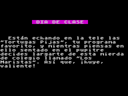 Opening screen