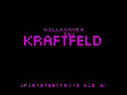 Opening screen