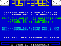 Opening screen