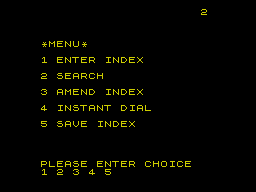Running screen