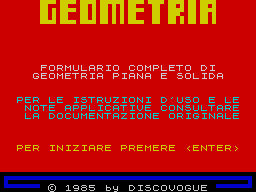 Opening screen