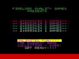 Opening screen