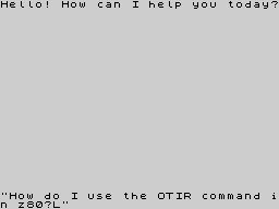 Opening screen