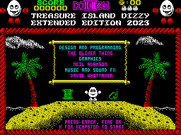 Opening screen