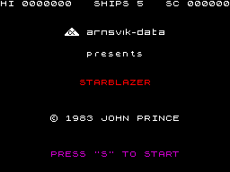 Opening screen