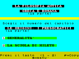 Running screen