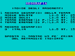 Running screen