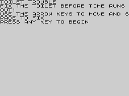Opening screen