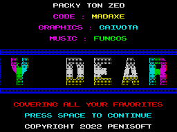 Running screen