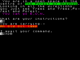 Running screen
