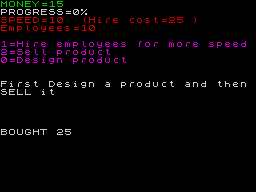 Running screen