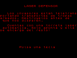 Opening screen