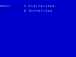 Opening screen