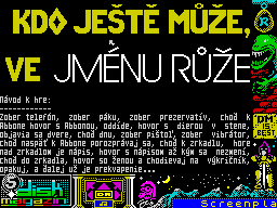 Running screen