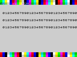 Running screen