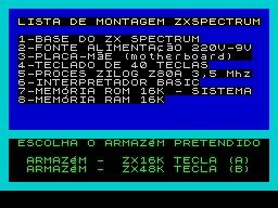Running screen
