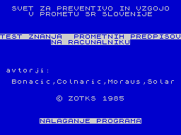 Loading screen