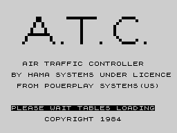 Opening screen