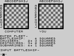 Running screen