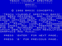 Opening screen